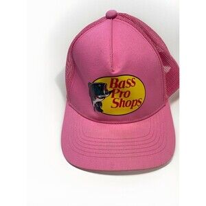 Bass Pro Shop SnapBack Hat Pink Cap Ball Cap